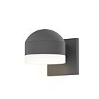 Sonneman 7300.DC.FW.74-WL 1 Light Textured Gray 10W REALS Downlight LED Sconce