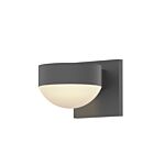 Sonneman 7300.PC.DL.74-WL 1 Light Textured Gray 10W REALS Downlight LED Sconce