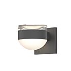Sonneman 7302.FH.DL.74-WL 2 Lights Textured Gray 20W REALS Up/Down LED Sconce