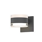 Sonneman 7302.FW.FH.74-WL 2 Lights Textured Gray 20W REALS Up/Down LED Sconce