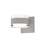 Sonneman 7302.FW.FH.98-WL 2 Lights Textured White 20W REALS Up/Down LED Sconce