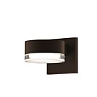 Sonneman 7302.PL.FH.72-WL 2 Lights Textured Bronze 20W REALS Up/Down LED Sconce