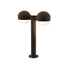 Sonneman 7306.DC.DL.72-WL 2 Lights Textured Bronze 40W REALS LED Double Bollard