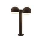 Sonneman 7306.DC.FW.72-WL 2 Lights Textured Bronze 40W REALS LED Double Bollard