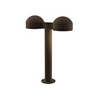 Sonneman 7306.DC.PL.72-WL 2 Lights Textured Bronze 40W REALS LED Double Bollard