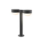 Sonneman 7306.PC.DL.74-WL 2 Lights Textured Gray 40W REALS LED Double Bollard