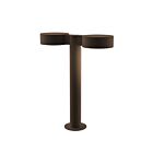Sonneman 7306.PC.PL.72-WL 2 Lights Textured Bronze 40W REALS LED Double Bollard