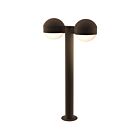 Sonneman 7307.DC.DL.72-WL 2 Lights Textured Bronze 40W REALS LED Double Bollard