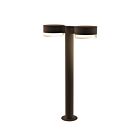 Sonneman 7307.PC.FH.72-WL 2 Lights Textured Bronze 40W REALS LED Double Bollard