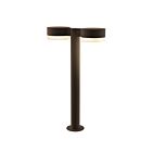 Sonneman 7307.PC.FW.72-WL 2 Lights Textured Bronze 40W REALS LED Double Bollard