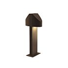 Sonneman 7315.72-WL 2 Lights Textured Bronze 20W Shear LED Double Bollard