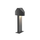 Sonneman 7315.74-WL 2 Lights Textured Gray 20W Shear LED Double Bollard