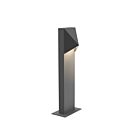 Sonneman 7321.74-WL 1 Light Textured Gray 10W Triform Compact LED Bollard