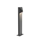 Sonneman 7322.74-WL 1 Light Textured Gray 10W Triform Compact LED Bollard