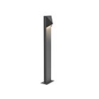 Sonneman 7323.74-WL 1 Light Textured Gray 10W Triform Compact LED Bollard