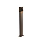 Sonneman 7327.72-WL 2 Lights Textured Bronze 40W Triform Compact LED Double Bollard