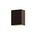 Sonneman 7340.72-WL 1 Light Textured Bronze 10W Box LED Sconce