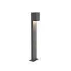 Sonneman 7343.74-WL 1 Light Textured Gray 10W Box LED Bollard