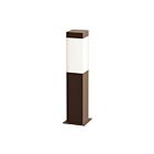 Sonneman 7381.72-WL 1 Light Textured Bronze 8W Square Column LED Bollard