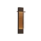 Sonneman 7418.72-WL 1 Light Textured Bronze 19W Kengo LED Sconce