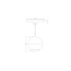 Sonneman 7505.77 8W Natural Anodized LED Pendant