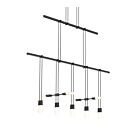 Sonneman S1B36K-JR181212-SC02 3-Lights 6W Satin Black Chandelier