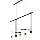 Sonneman S1B36K-JR181212-SC02 3-Lights 6W Satin Black Chandelier