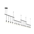 Sonneman S1Q36K-JR180662-RP06 16-Lights 48W Satin Black Chandelier