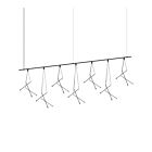 Sonneman SLS1161 21-Lights 63W Satin Black Chandelier