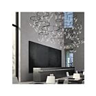 Sonneman SLS1168 177-Lights 354W Satin Black Chandelier