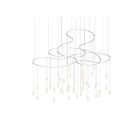 Sonneman SLS4242-W 50-Lights 215W Satin White Chandelier