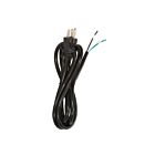 Satco 90-2209 Black 8' Heavy Duty Cord Set