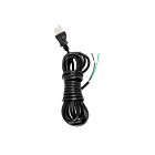 Satco 90-2243 Black 15' Heavy Duty Cord Set
