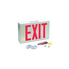 TCP 20750 White LED Exit Sign Light With Dual Circuit