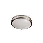 TCP 219F10A227KBN Brushed Nickel 16W LED Flush Mount