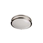 TCP 219F12A230KBN Brushed Nickel 20W LED Flush Mount