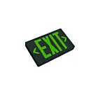 TCP 22749 Black LED Exit Sign Light