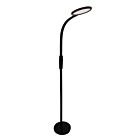 TCP 555FLDIMREMBK40K 18W Black Floor Lamp
