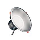 Tcp DLC12SWUZDLCCT2 Matte silver 12" LED Commercial Downlight CCT/Watt Selectable