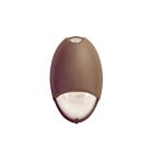 TCP RSSCCBRZSDT 12W 10.5″ Bronze LED Residential Cylinder Security Sconce