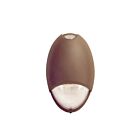 TCP RSSCCBRZSDT 12W 10.5″ Bronze LED Residential Cylinder Security Sconce