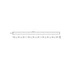 TCP VTF8UZDSW2CCTEBIS 8' LED Vapor Tight Wattage and CCT Selectable