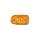 Techspan 712325B Amber LED 2"x4" Square Corner Clearance/Marker Lamps (Pack of 25)