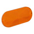 Techspan 716022B AMBER Oval Reflector (Pack of 10)