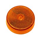 Techspan 735059B Amber Incandescent 2-1/2" Round Clearance/Marker Lamp (Pack of 50)