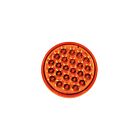Techspan 735209B Amber LED 4" Round Turn/Tail Lamps (Pack of 10)
