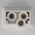 Techspan 735211B Amber LED 4" Round Turn/Tail Lamps (Pack of 10)