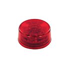 Techspan 735374B Red LED 2" Round Clearance/Marker Lamps (Pack of 25)