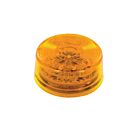 Techspan 735375B Amber LED 2" Round Clearance/Marker Lamps (Pack of 25)