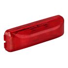 Techspan 735380B Red LED Rectangular (1" x 4") Clearance/Marker Lamp (Pack of 25)